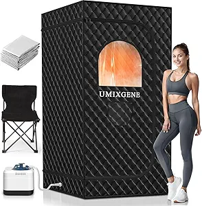 Sauna Box, Portable Sauna for Home Use with Ten Aluminium Foil Heating Blankets