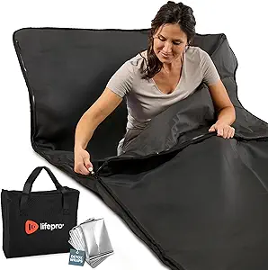 LifePro Infrared Sauna Blanket for Detox & Relaxation – RejuvaWrap Series