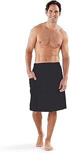 Boca Terry Men's Towel Wrap